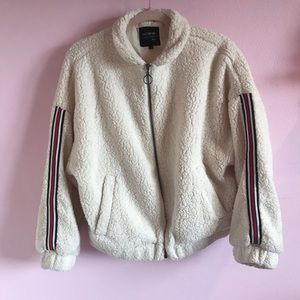 teddy bomber jacket